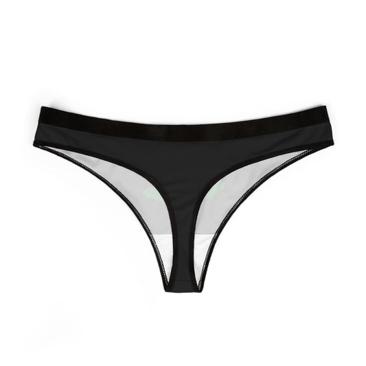 Festive Women's Thongs with Holly Design