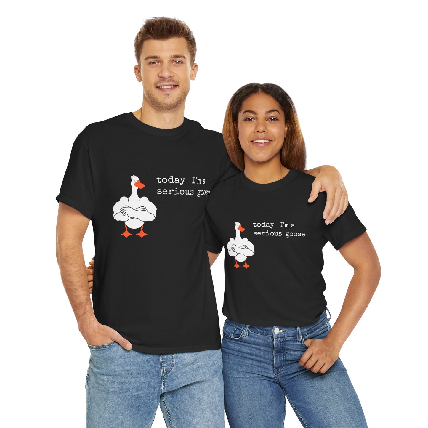 Serious Goose Unisex Heavy Cotton Tee