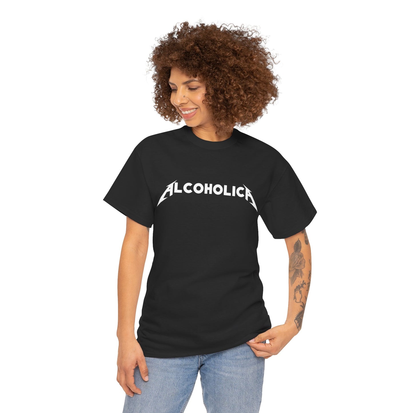 Alcoholica Unisex Heavy Cotton Tee