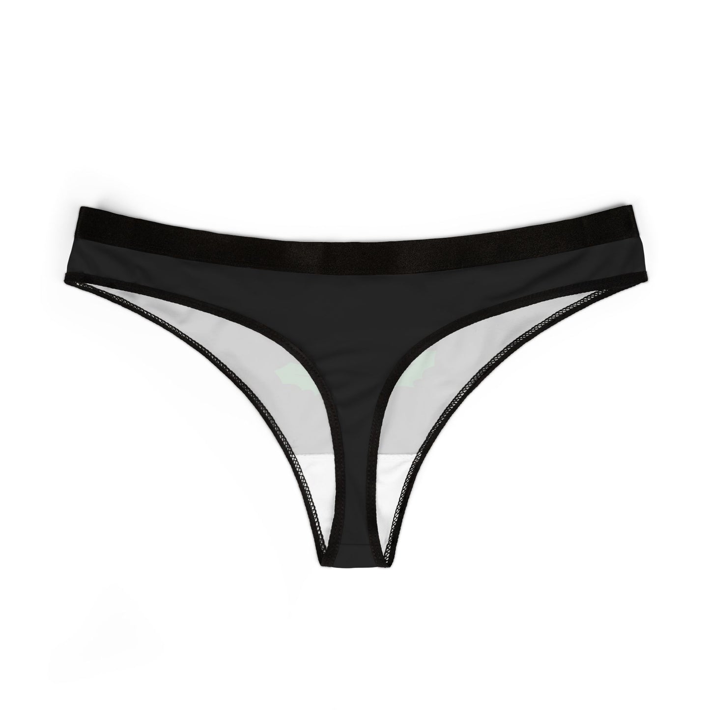 Festive Women's Thongs with Holly Design