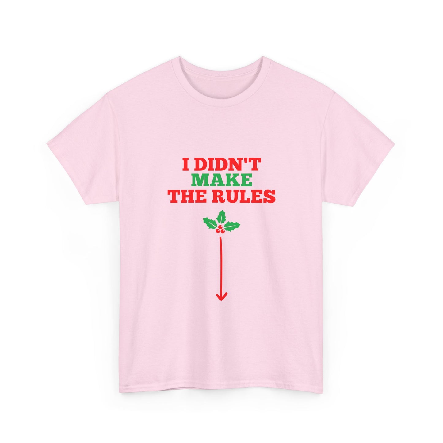 I Didn't Make the Rules