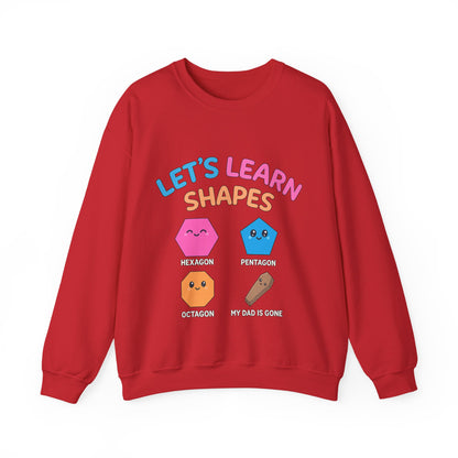 Let's Learn Shapes,Crewneck