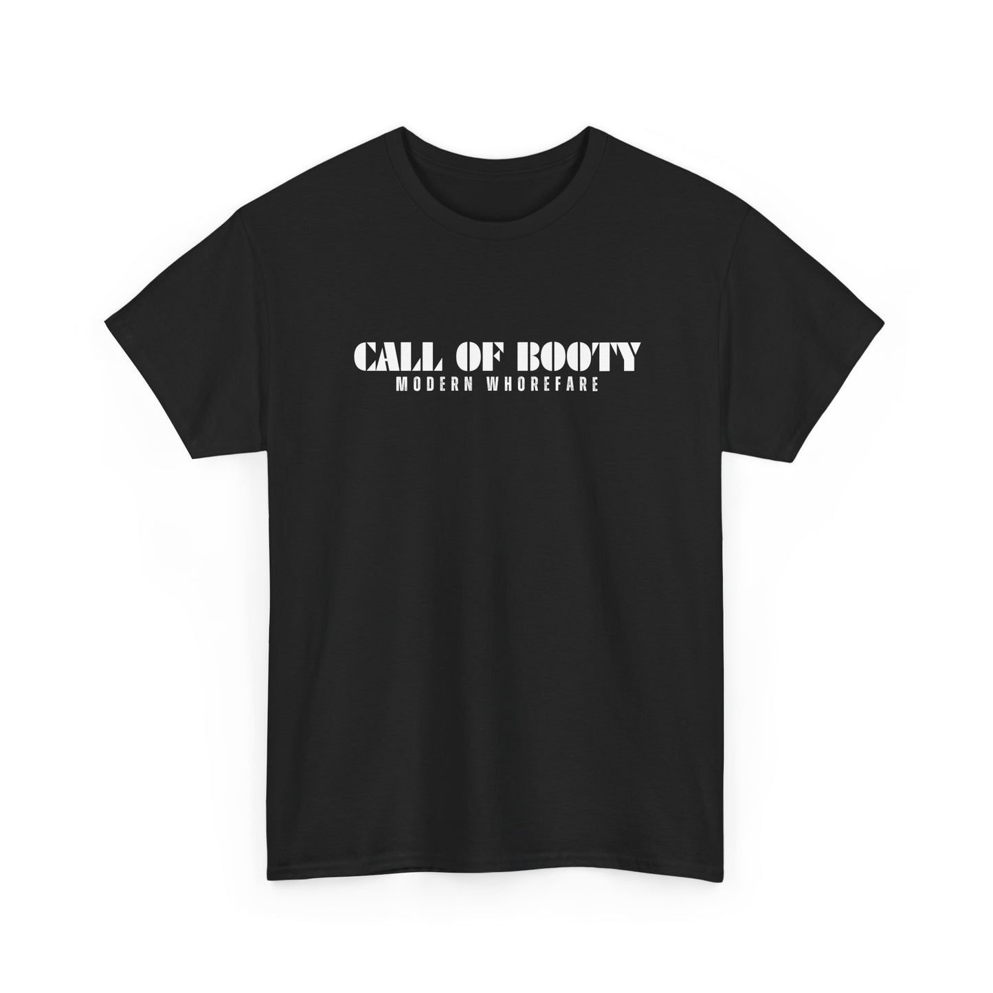 Funny Call of Booty Unisex Heavy Cotton Tee