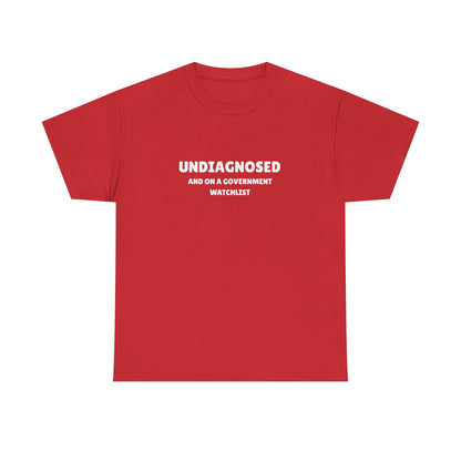 Undiagnosed and On a Government Watchlist