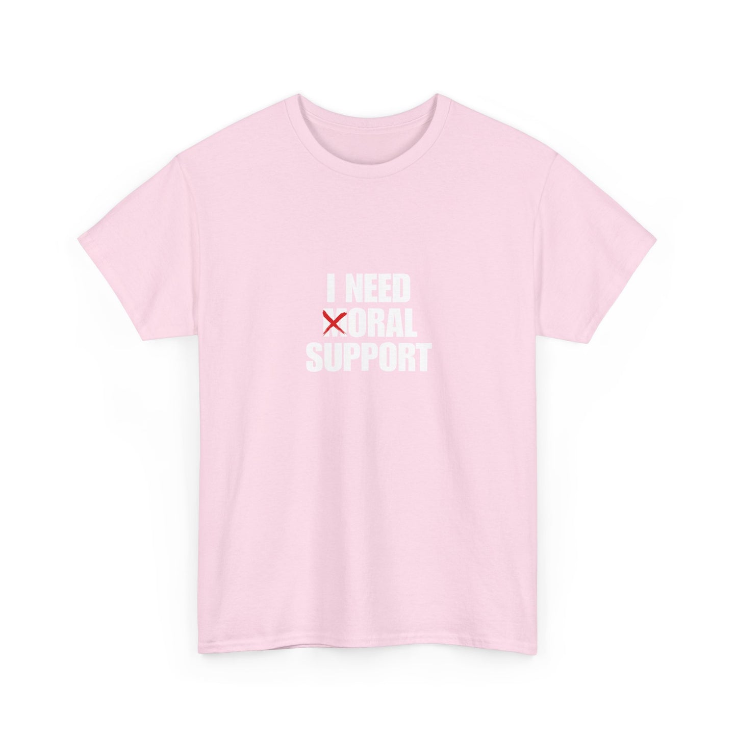 Moral Support Unisex Cotton Tee