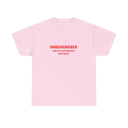 Undiagnosed and On a Government Watchlist