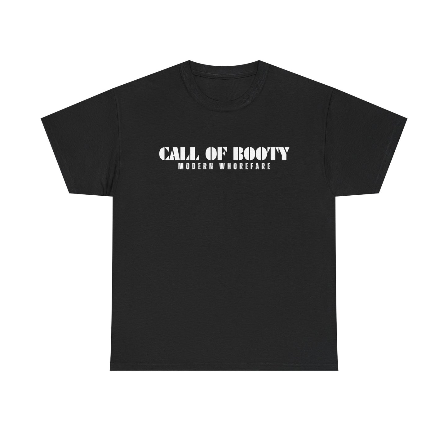 Funny Call of Booty Unisex Heavy Cotton Tee