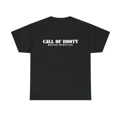 Funny Call of Booty Unisex Heavy Cotton Tee