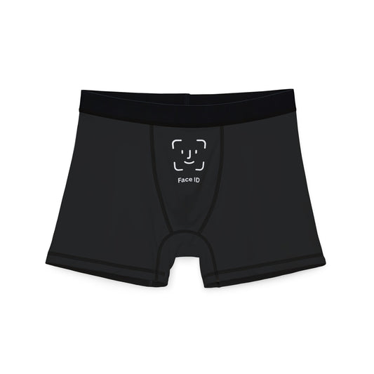 Face ID Men's Boxers: Fun, Comfy Underwear for Any Day, Casual Gift, Birthday Surprise, Unique Men's Loungewear