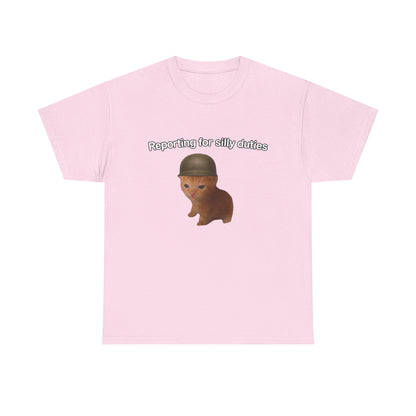 Reporting for silly duties