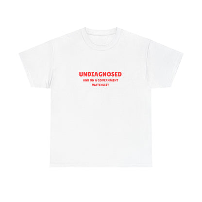 Undiagnosed and On a Government Watchlist
