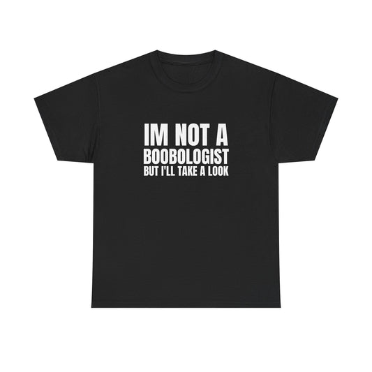 I'm Not a Boobologist, But I'll Take a Look