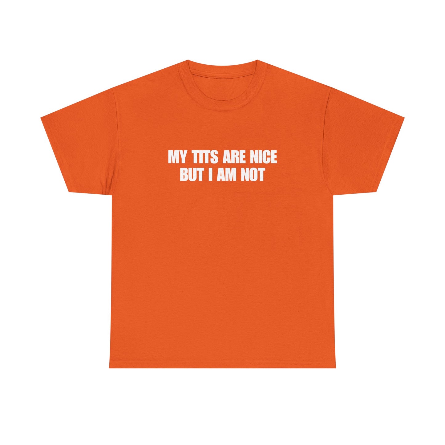 My Tits Are Nice But I Am Not