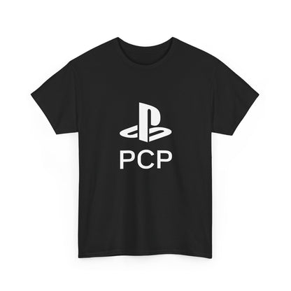 Unisex Heavy Cotton Tee - Retro PlayStation Inspired Design