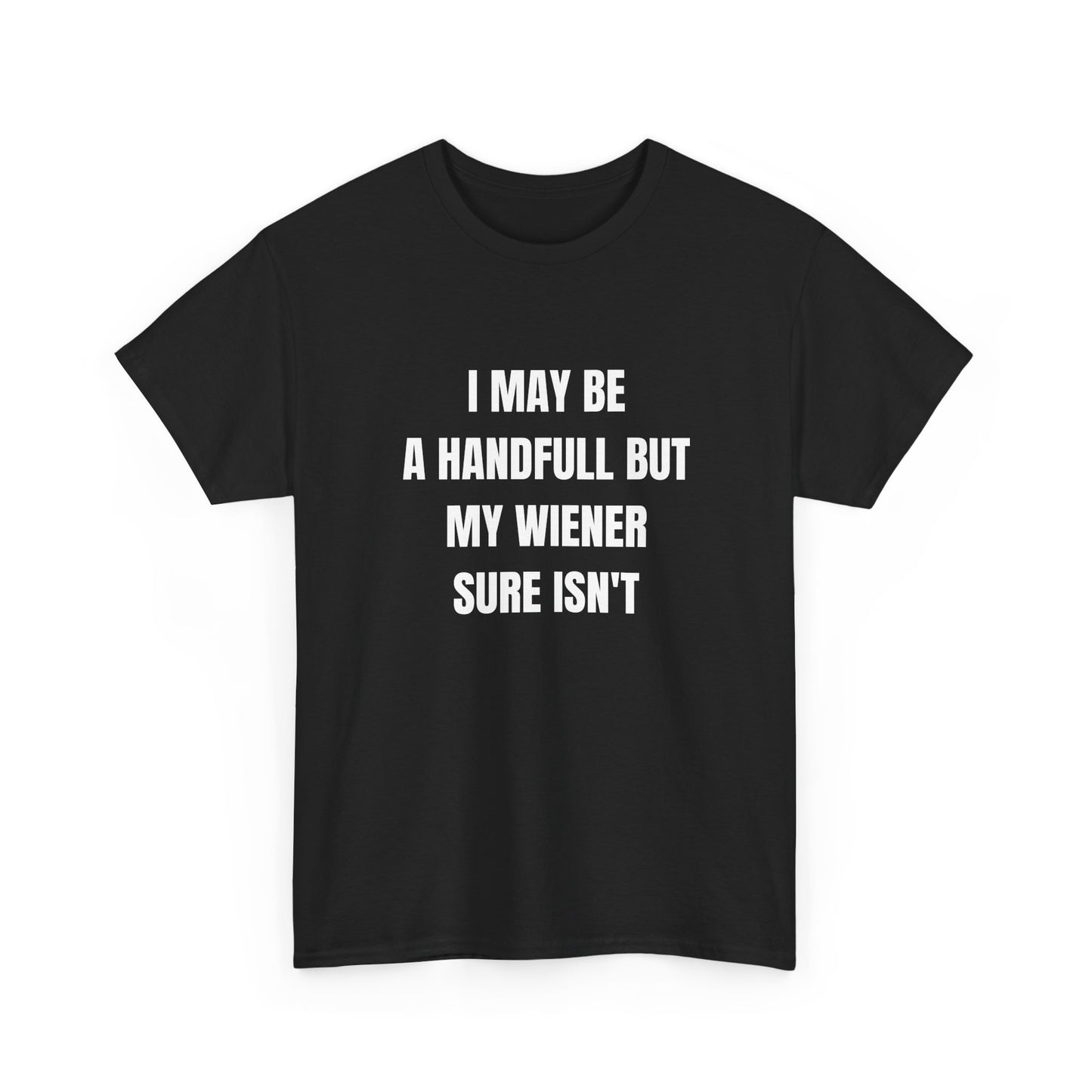 I may be a handfull but my WIENER sure isn't