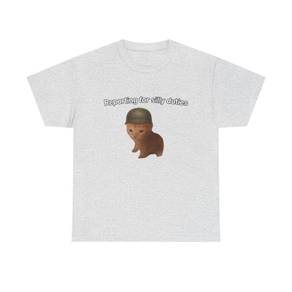 Reporting for silly duties