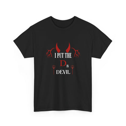 I put the d in Devil