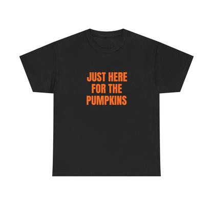 Just here for the pumpkins