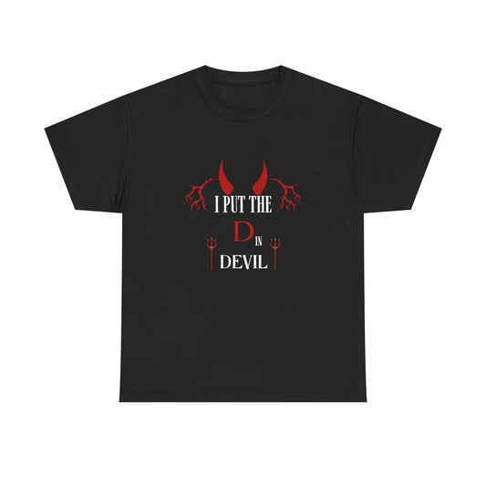 I put the d in Devil