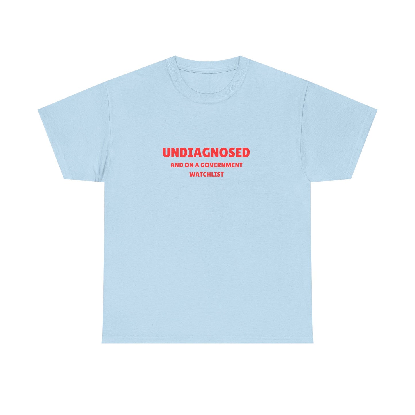 Undiagnosed and On a Government Watchlist