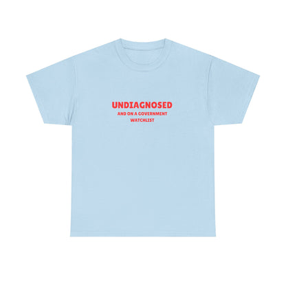 Undiagnosed and On a Government Watchlist