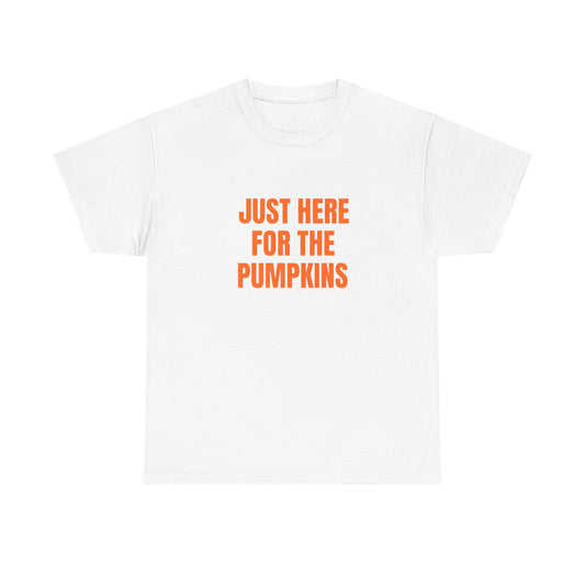 Just here for the pumpkins