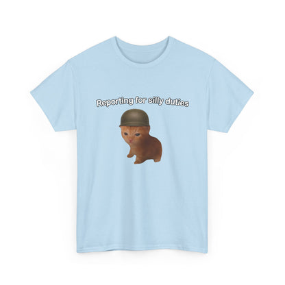 Reporting for silly duties